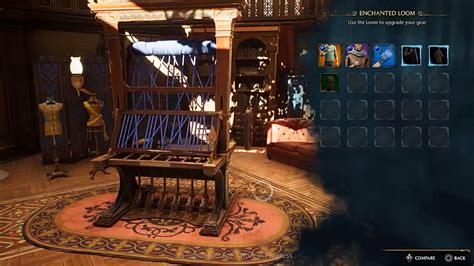 how to upgrade gear slots hogwarts legacy